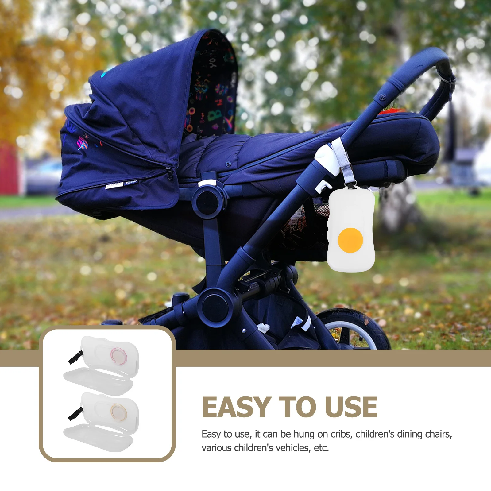 2pcs Wet Tissue Boxes Portable Baby Wipes Cases Silicone Seal Moisture Lock Hanging Design For Stroller Crib Travel Bags Outdoor