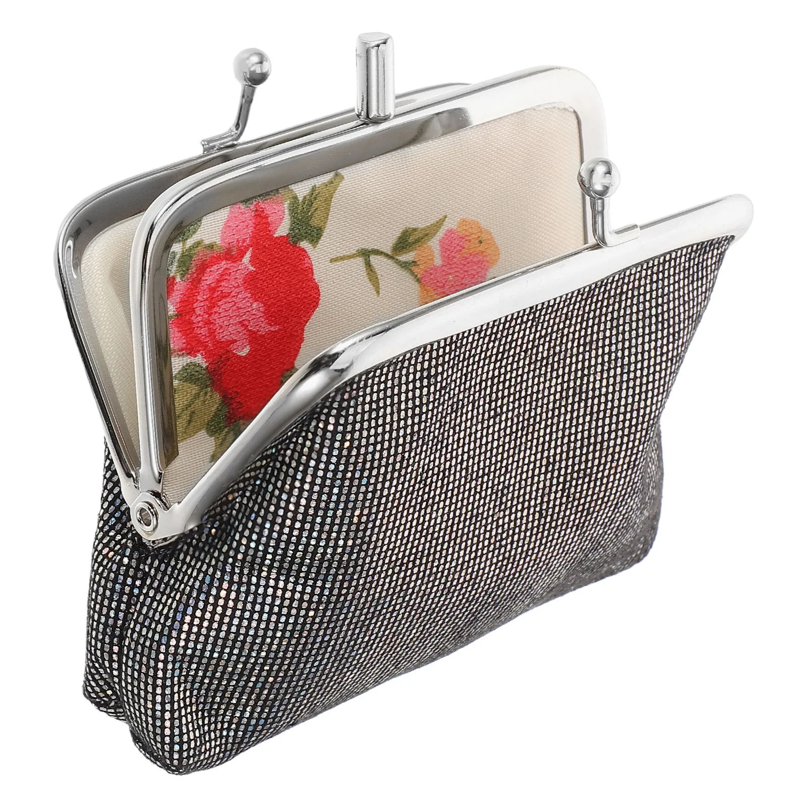 

Kiss Lock Mini Vintage Coin Purse Small Wallet Compact Change Holder for Women Daily Use Party Mini Wallet Change Purse