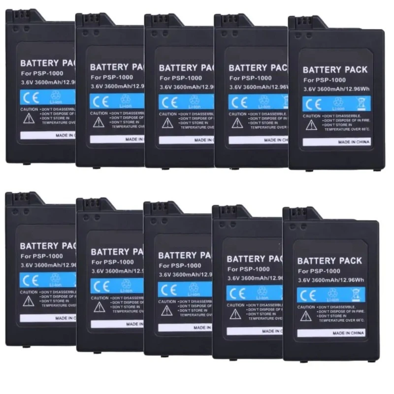 بطارية 3.6 فولت 3.6 أمبير في الساعة لأجهزة سوني PSP-1000 (1001/1002/1003/1004/1005/1006) وحدة تحكم بلاي ستيشن المحمولة بطارية ليثيوم لون قابلة للشحن #6