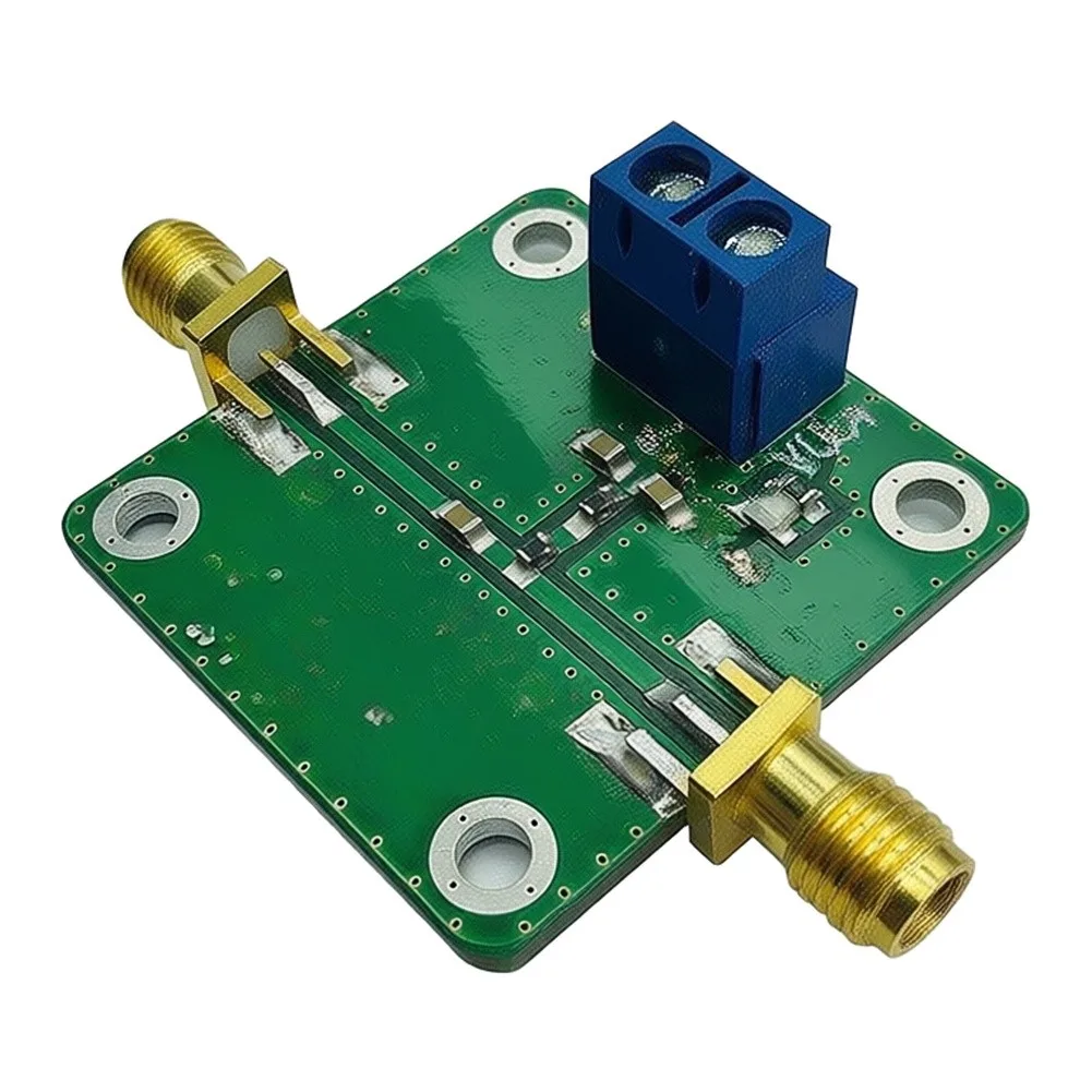 DC Isolated RF Bias Tee 10MHz to 6GHz for For HAM Radio Enthusiasts Supporting Power Injection Without RF Signal Degradation