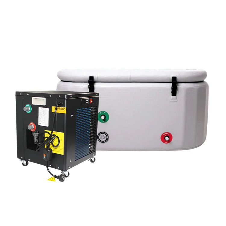 1HP Ice Bath Chiller, Cold Water Bath Cooler with Pump & Motor, Easy Operation for Recovery