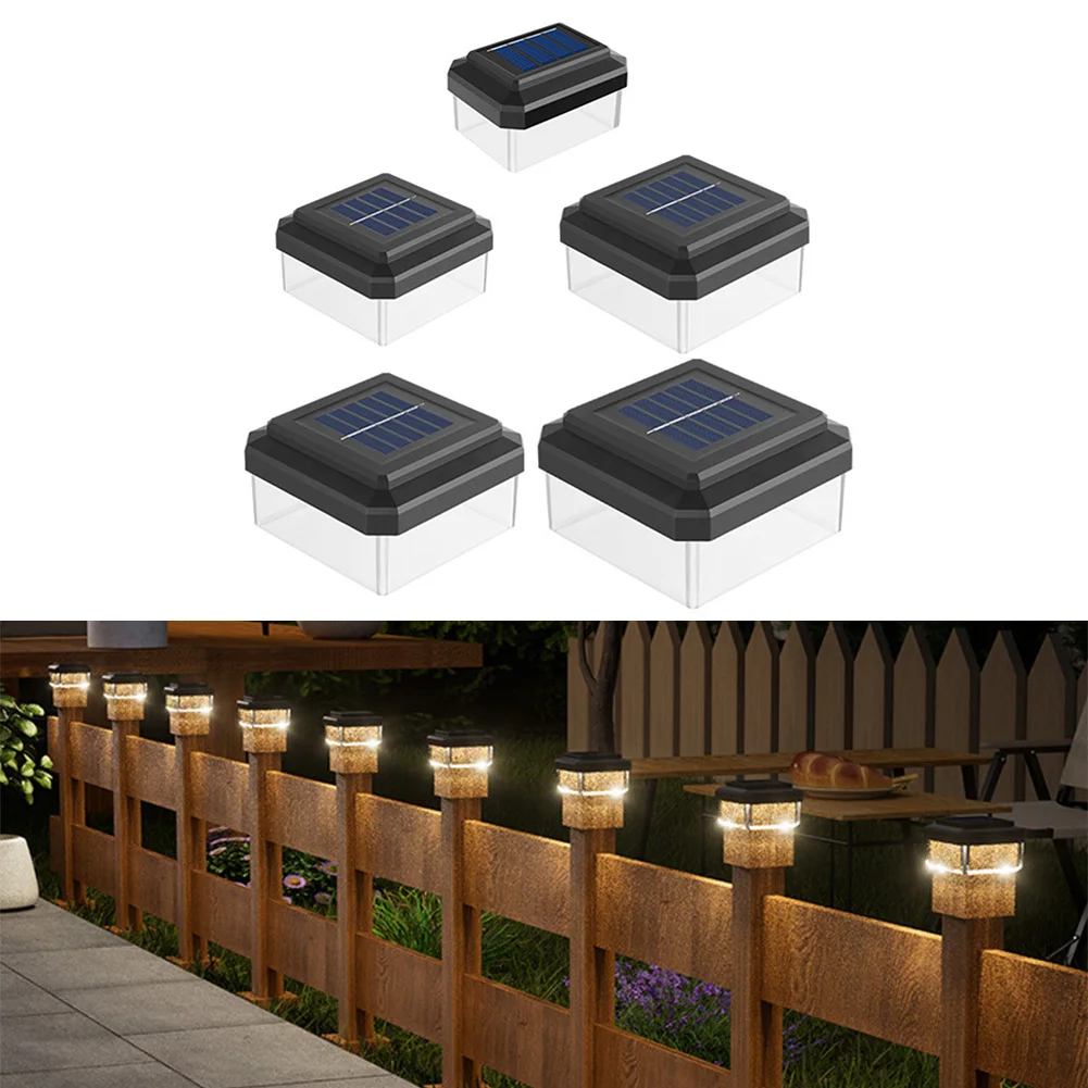 

1pc Solar Fence Light LED Fence Lighting Fence Solar Lights Solar Lights For Garden Patio Pathways Outdoor Conditions