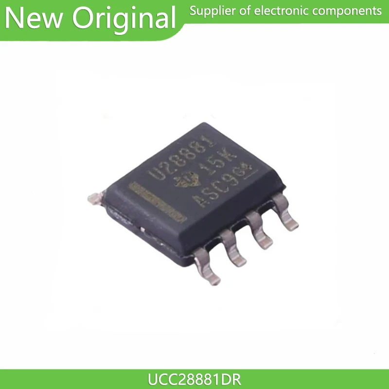 (10 piezas) 100% nuevo y original UCC28881DR UCC28881 Silkscreen U28881 SOIC-7 controlador y regulador AC-DC 55% no aislado 5V 62kHz