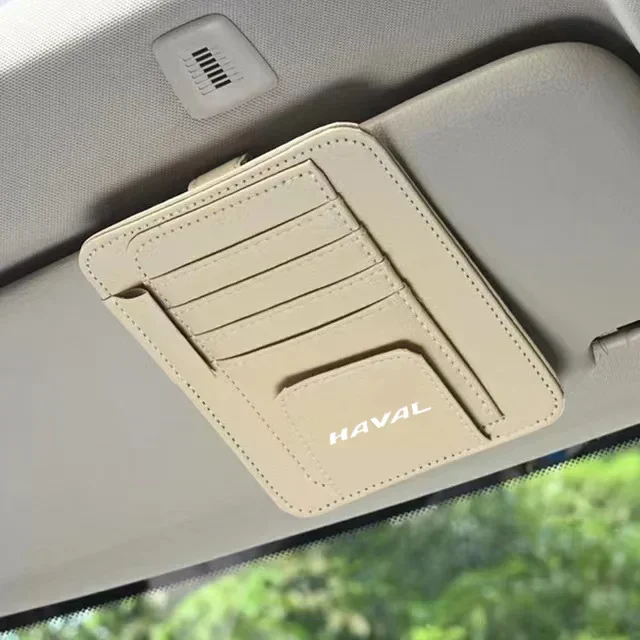 For Haval Jolion 2021 H1 H2 H3 H4 H5 H6 H7 H8 H9 F5 Car Sun Visor Organizer Multi-Pocket Auto Interior Universal Car Accessories