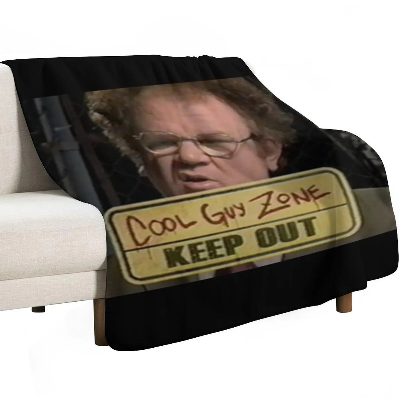 

dr steve brule cool guy zone Throw Blanket Flannel Decoratives Quilt Blankets
