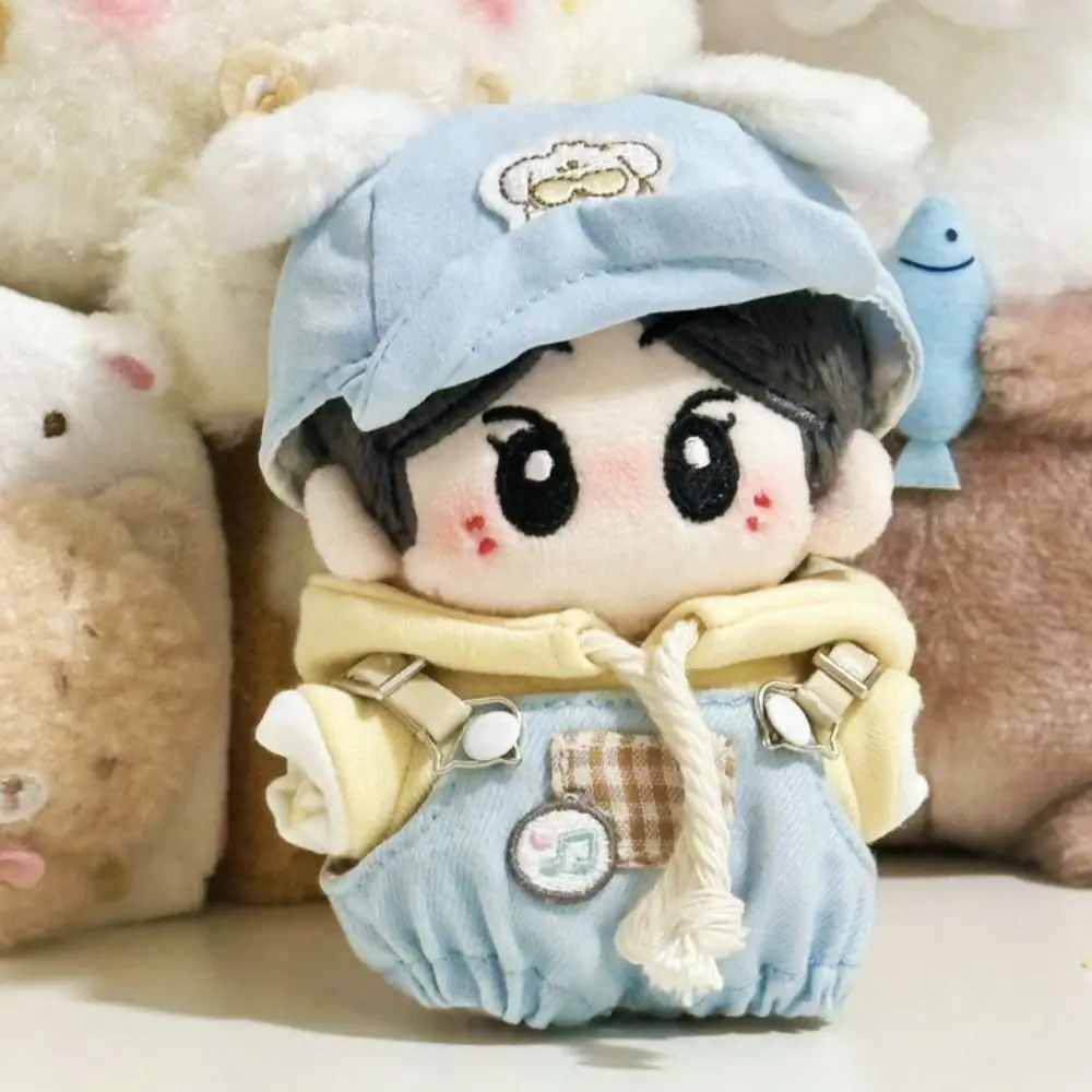 

Dress Up Cotton Doll Hoodie Stuffed Plush Idol Plush Doll Clothes Soft Cartoon 10CM Cotton Doll‘s Clothes Cotton Stuffed Doll