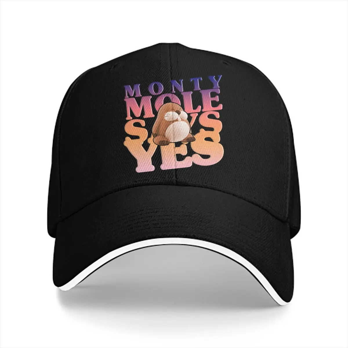 Sombreros de papá de Color puro, visera para el sol, gorra de béisbol con visera Mole