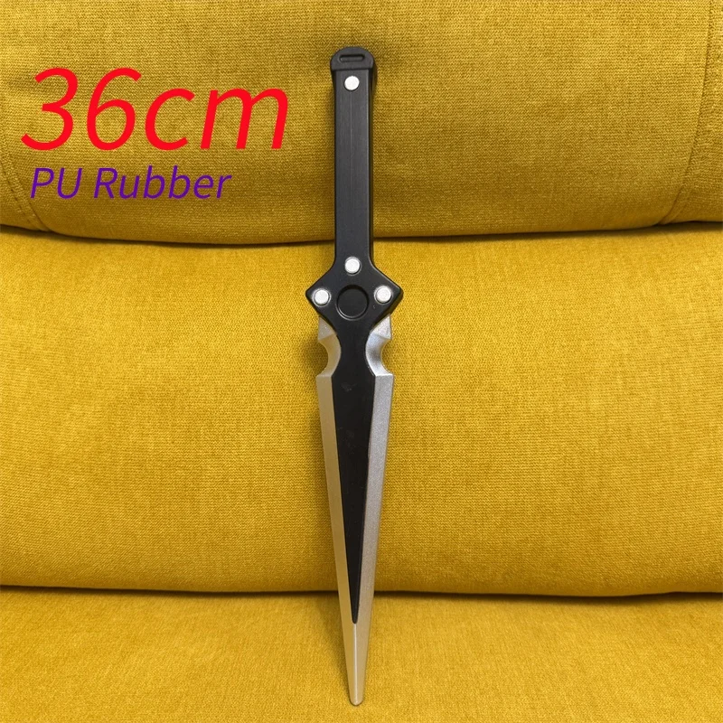 القرون الوسطى سكين خنجر الدعائم السيف تأثيري الأسلحة هدايا الهالوين ألعاب في الهواء الطلق نموذج السلامة بولي PU ألعاب مطاطية