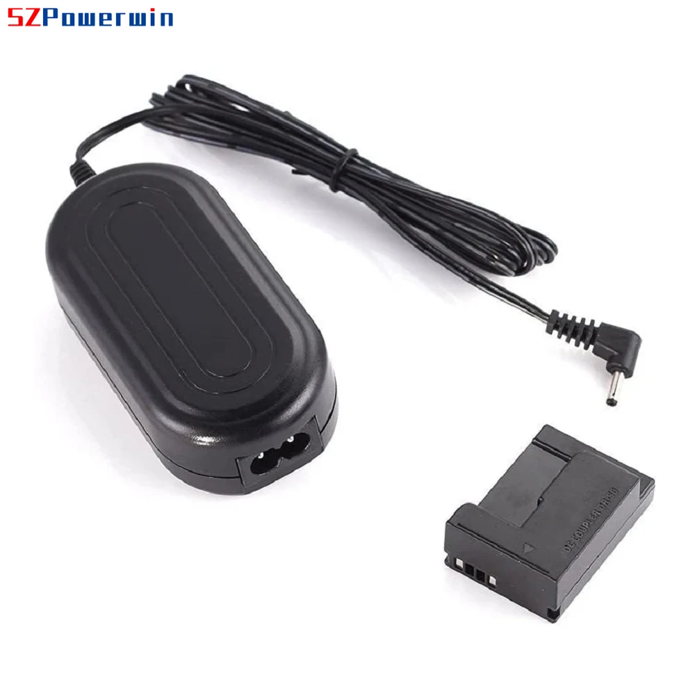 Powerwin ACK-DC50 Camera Adapter for Canon PowerShot SX30IS SX G12 G11 G10 SX30 IS CA-PS700 DC DR-50 Coupler NB-7L Dummy Battery