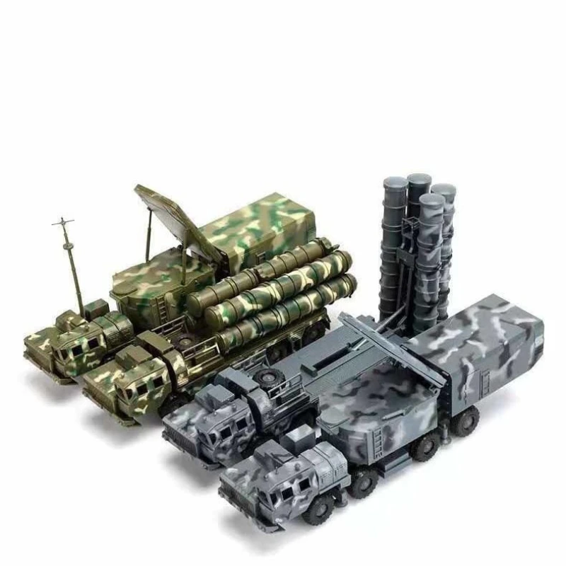 

4D assembly model 1/72 air defense missile vehicle Russian S300 missile system transport vehicle simulation military model