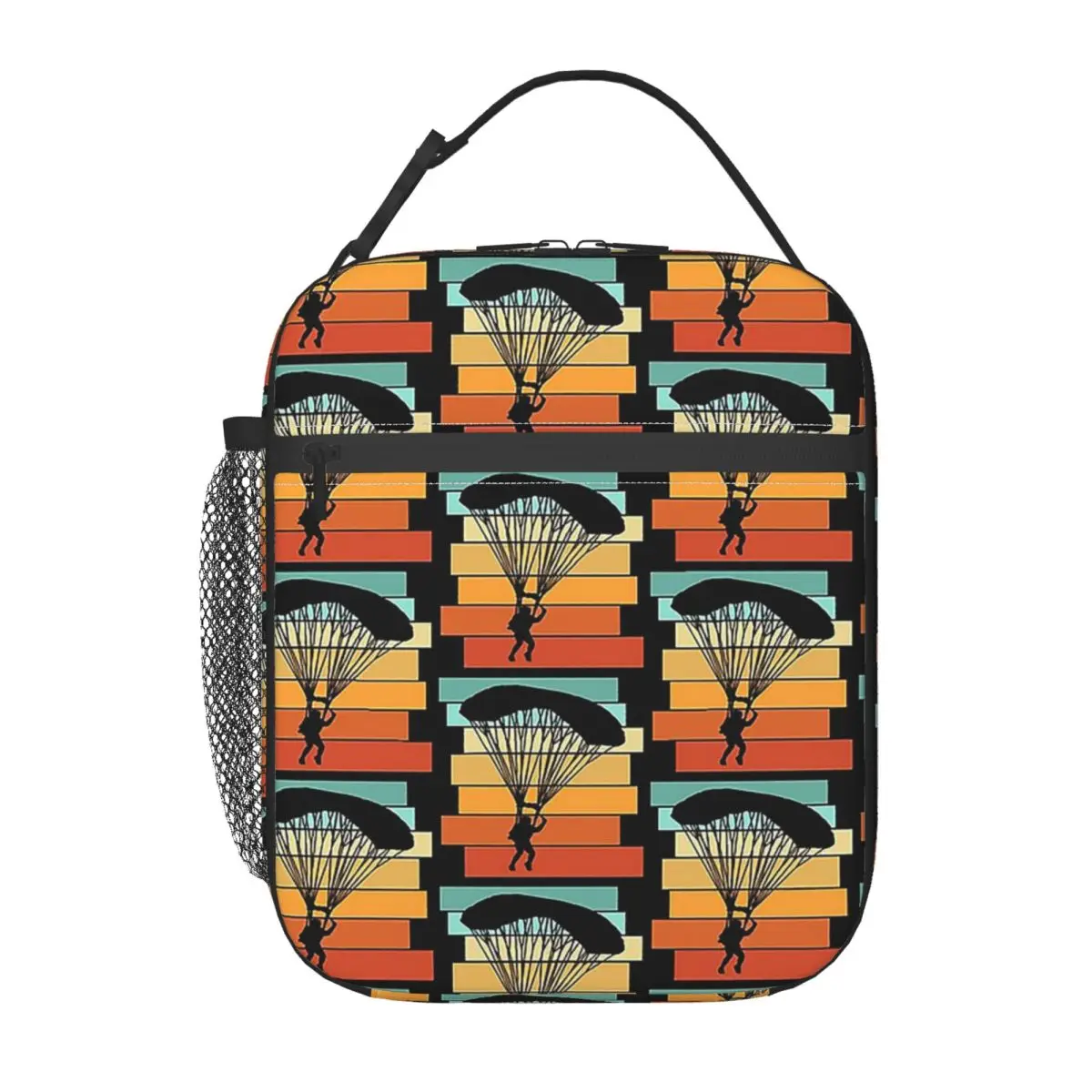 Paragliding Insulated Lunch Bag for Women Children Portable Food Boxes Thermal Lunch Box Tote