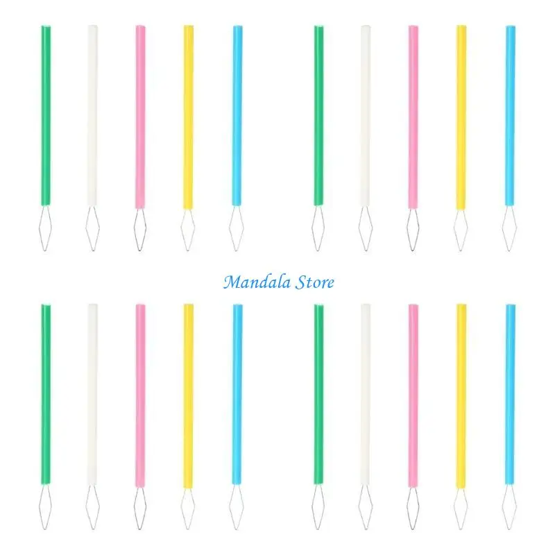 

U2JC Cylindrical Colorful Needle Threader Sewing Threader