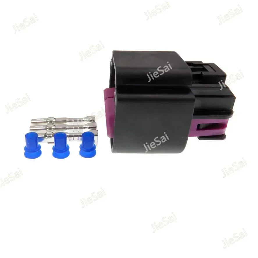 3 Pin Auto Crankshaft Position Sensor Plug 13511131 Waterproof Automotive Knock Sensor Harness Connector For BUICK