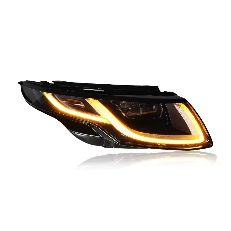SJC Auto Car Head Light For Land Rover Range Rover Evoque 2013-2017 Headlight Upgraded New Style LED Headlights
