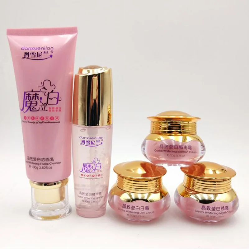 Danxuenilan Natural Beauty Crystal 5in1 Set Tender Magic Cream Moisturizing Cream Set