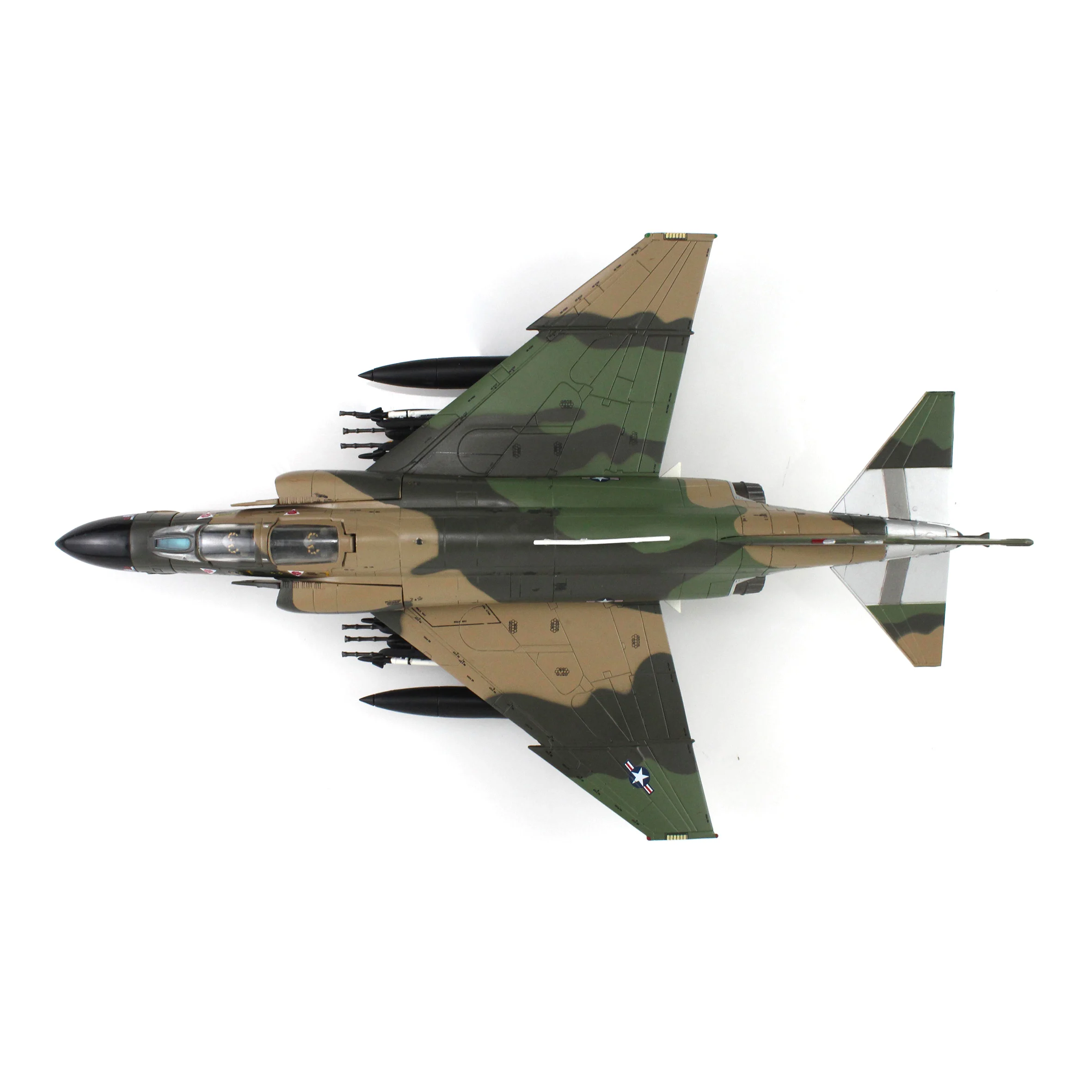 1/72 HA19081 F-4D Ⅱ Night Type 1972 (Back Remote Navigation Antenna) Static Finished Product Model