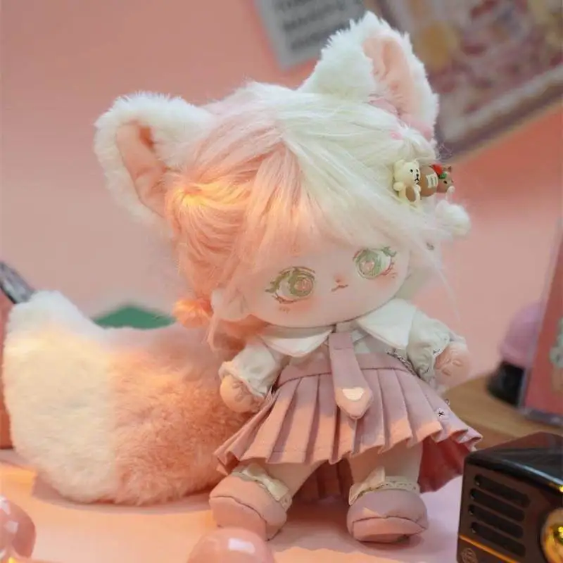 

Cotton Doll Female Nine Tailed Fox Evolution Fox Theory Set Cute Nine Tailed Cotton Doll Doll Doll Gift Clothes