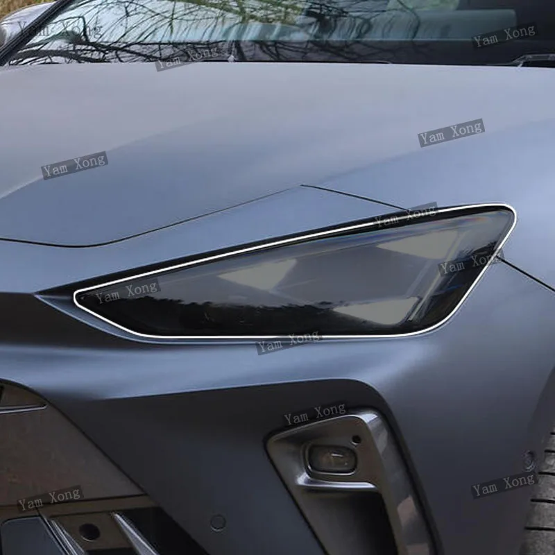 

Transparent Black TPU Light Cover For Cupra Leon 2022-2025 Car Headlight Protective Film Headlamp Restoration Sticker