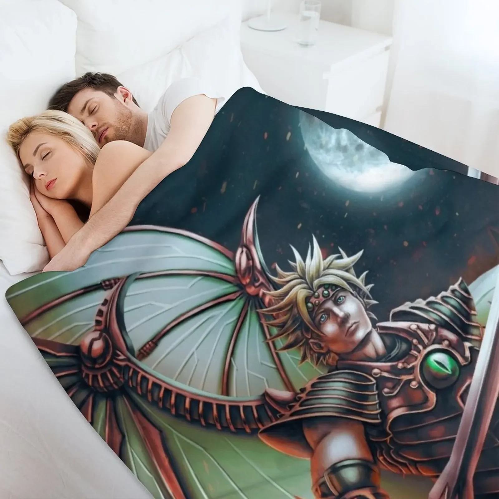 دارت فاير دراغون رمي بطانية رقيقة الشعر لطيف منقوشة على بطانيات الأريكة