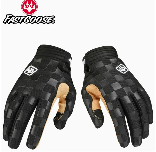 FASTGOOSE DH MX GP BMX MTB Motorcycle Motocross Gloves Off Road Racing Pro Downhill Sport Bike Bicycle Cycling Riding Gloves view 5
