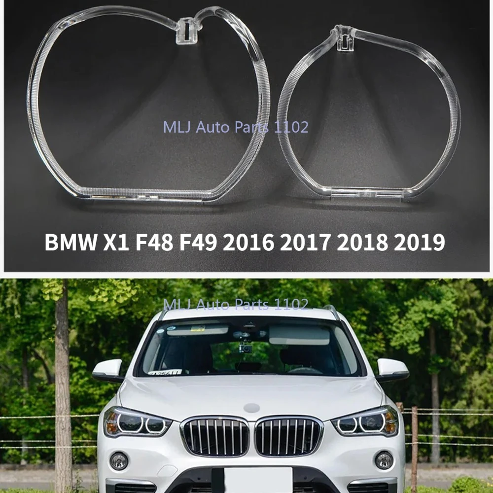 

Brand new for BMW X1 F48 F49 2016 2017 2018 2019 car headlight light guide bar daytime running light angel eyes