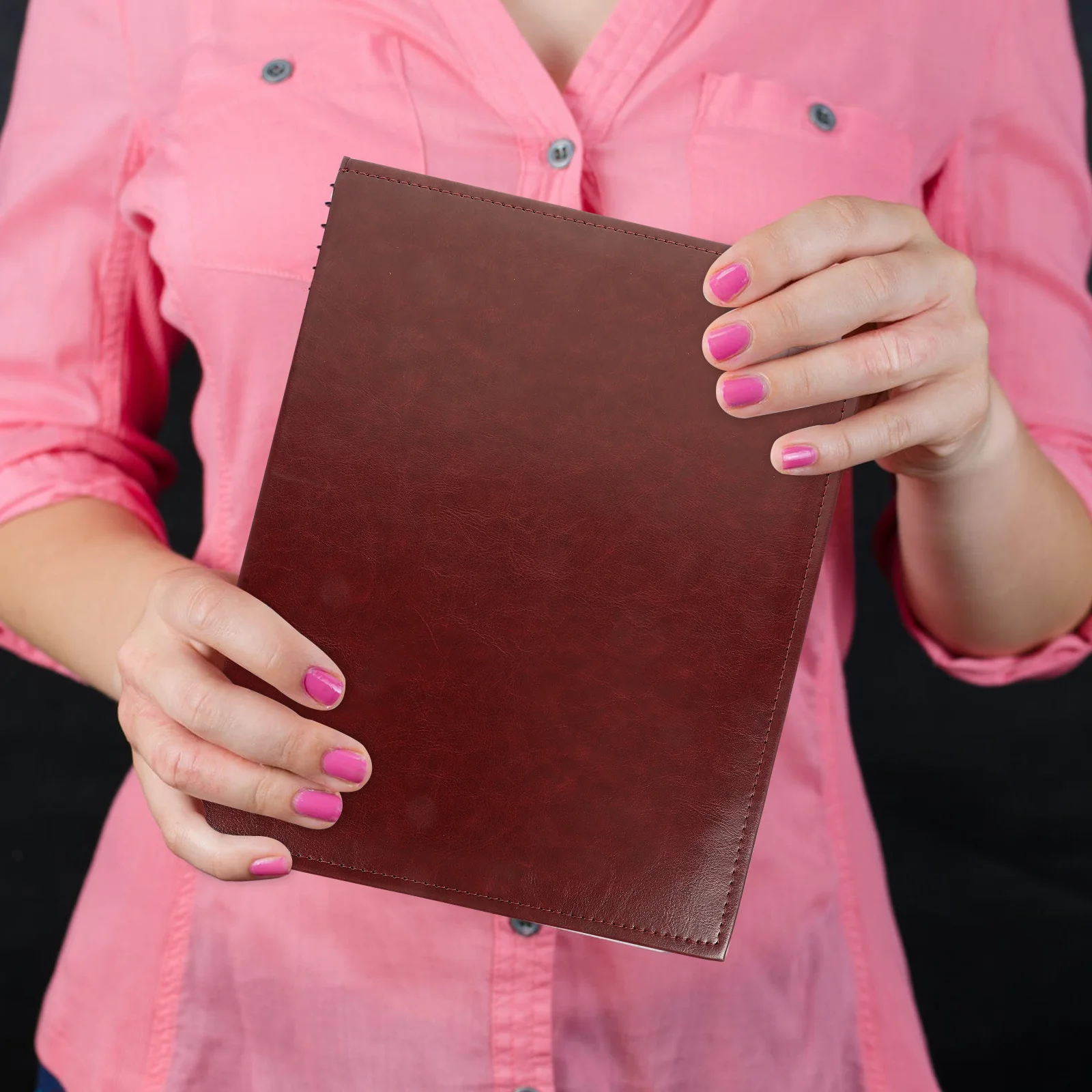 Document Organizer Plastic Folder Office File Holder Teacher Test Paper Organizer Lightweight Simple Folder