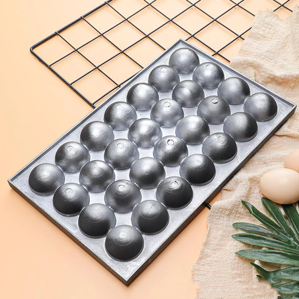 

1Pcs Nonstick Aluminum Takoyaki Pan Octopus Balls Mold Fish Balls Baking Tray Kitchen Baking Accessory Takoyaki Pan