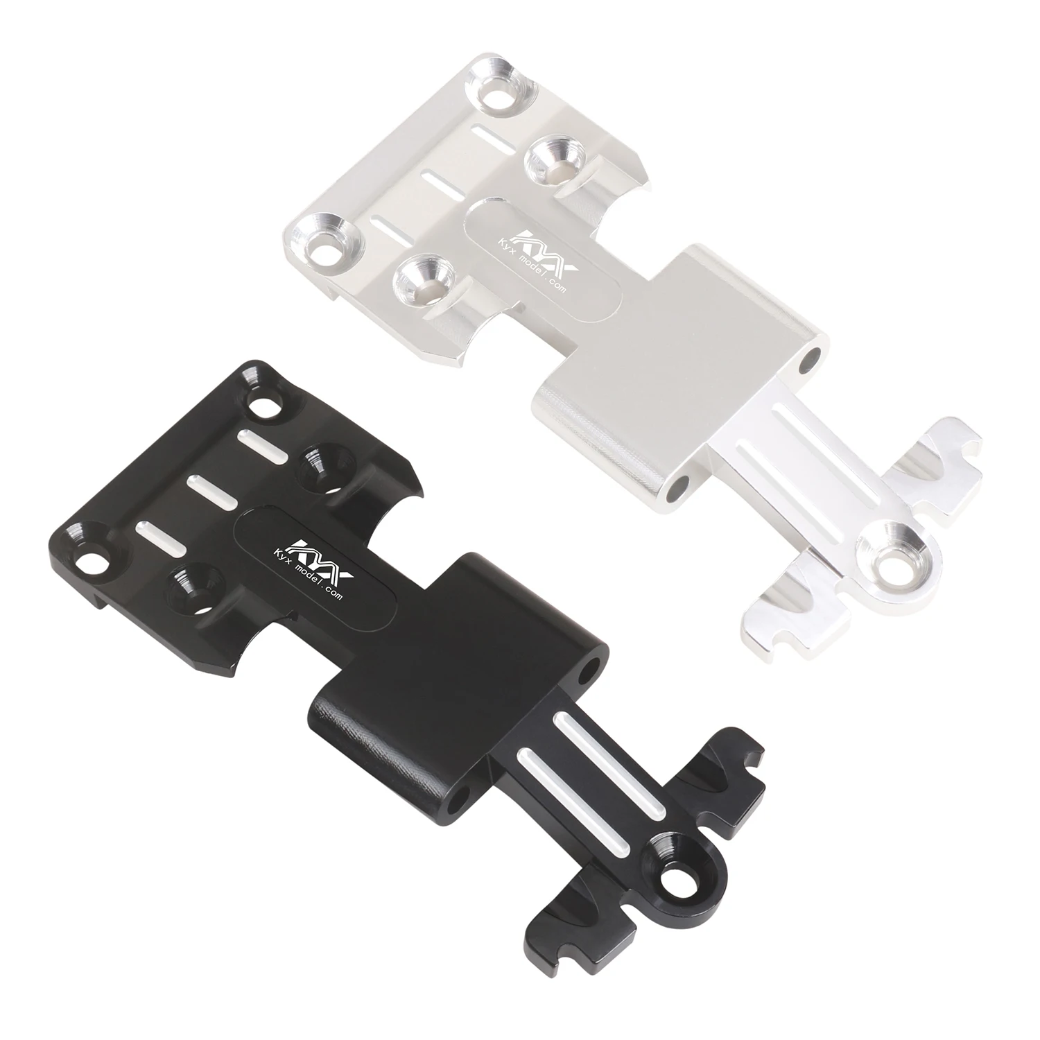 KYX Racing Aluminum Front Lower Arm Pin Mount Plate Underguard Upgrades Parts Accessories for 1/10 RC Car Tamiya Hornet EVO