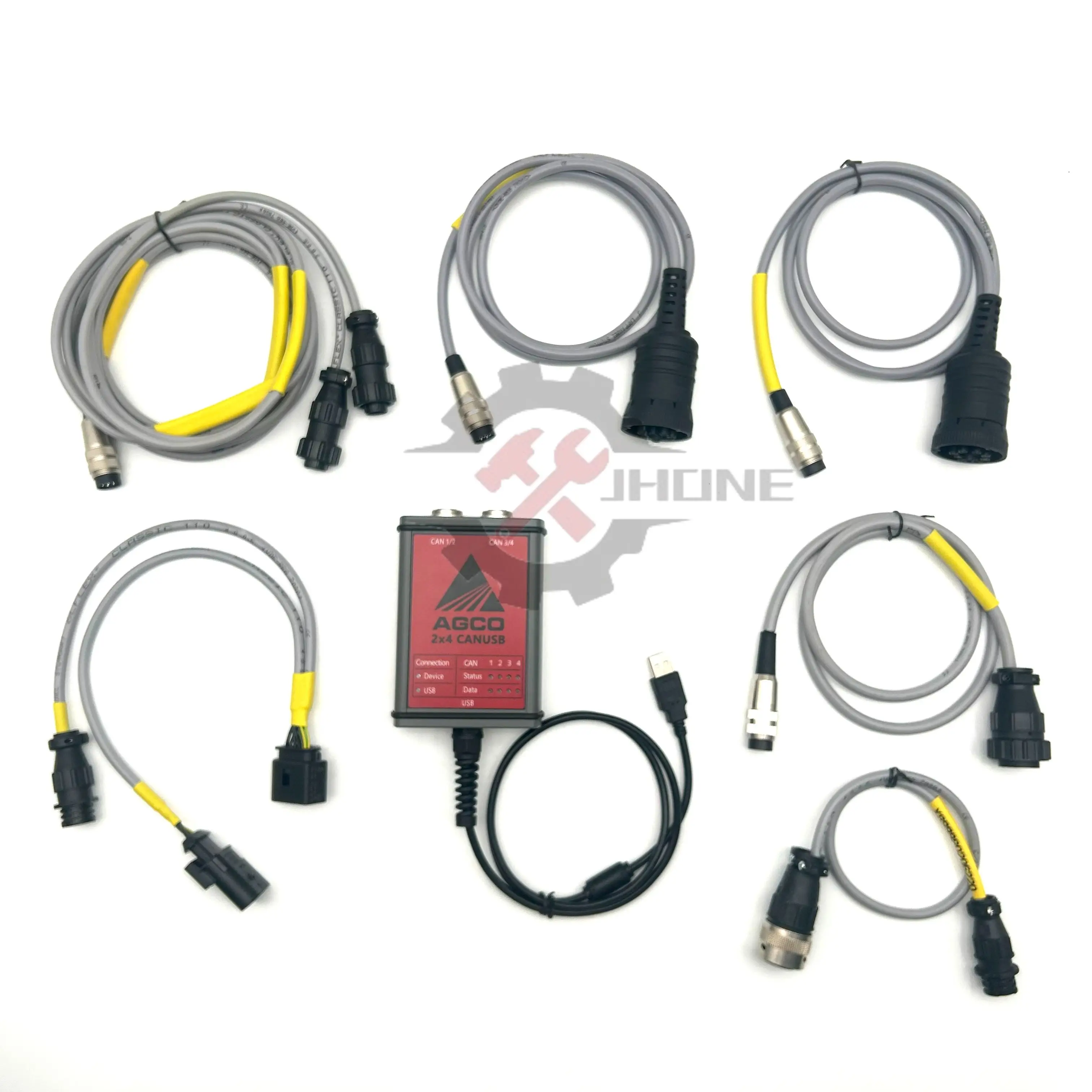 For AGCO Diagnostic Scanner 930203400 CANUSB EDT Massey Ferguson FENDT OEM AGCO Interface Diagnostic Tool Agricultural Tractor