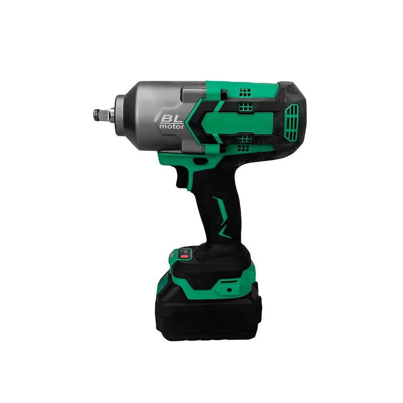 Popular Brushless 800w  Electric Cordless Lithium Battery Power Impact Wrench