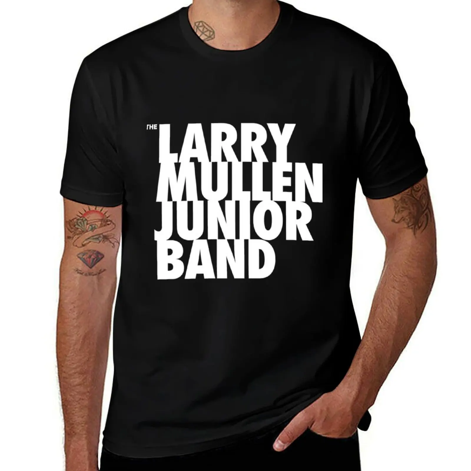 

The Larry Mullen Jr. Band T-Shirt t shirt man casual men t shirt cotton 100%
