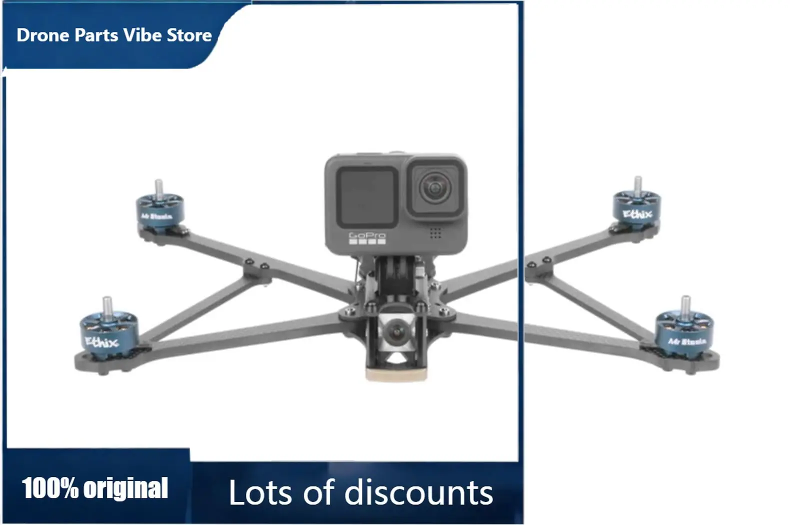 

Рама для FPV-дрона FyImpulseRC MR STEELE APEXLR 7 дюймов для дальних полетов и аэрофотосъемки