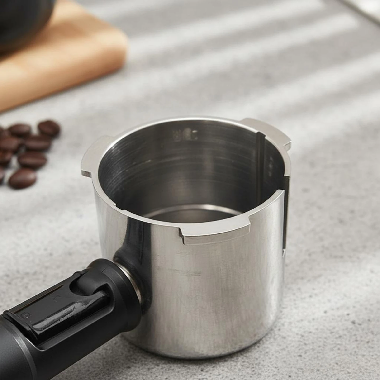 Capsule Coffee Portafilter Easy To Use Coffee Capsule Strainer Handle for Home Baristas, Office Pantry