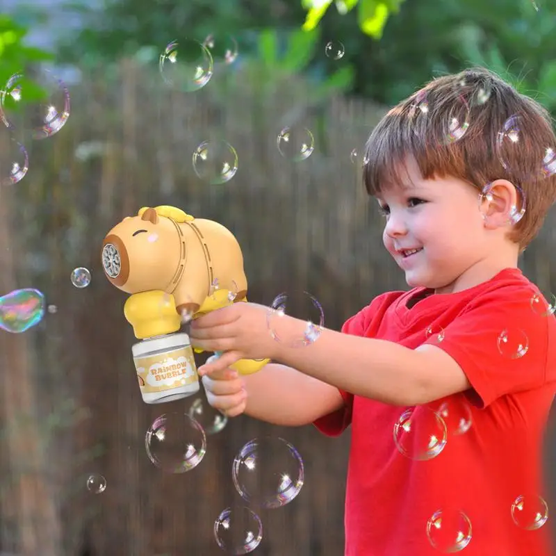 Bubble Blower Wand Handheld Bubble Maker Wand Easy-to-Use Handheld Bubble Machine For Parks Beaches Backyards