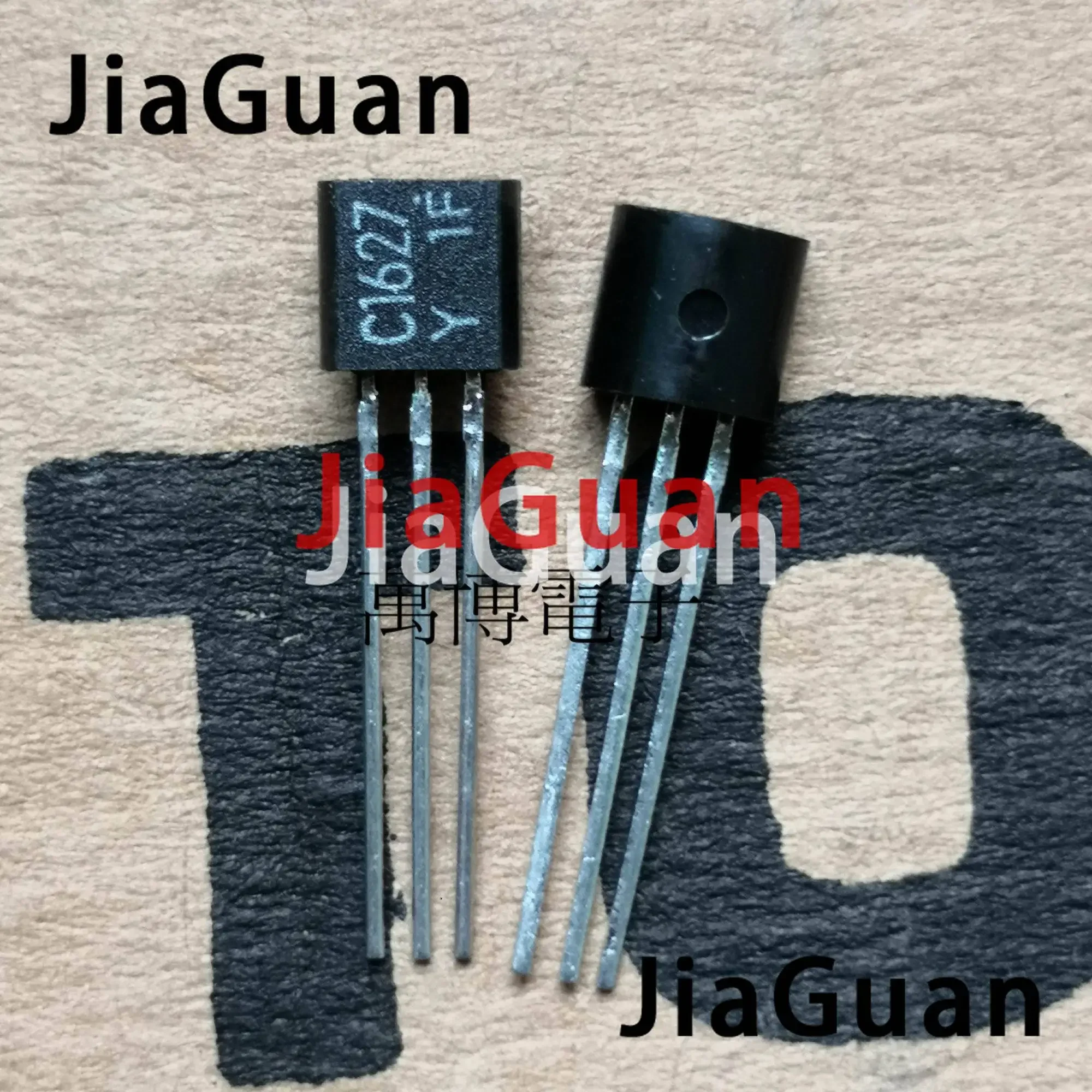 20PCS NEW Triode 2SC1627-Y TO-92L Transistor C1627-Y Audio Power Amplifier 2SC1627Y White word Bagged 2SC1627