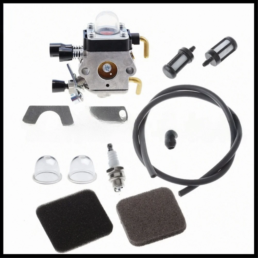 

For FS75 For FS80 FS80R FS85 Carburetor Air Filter Fuel Filter Kit Replacement Parts Lawn Mower Accessories