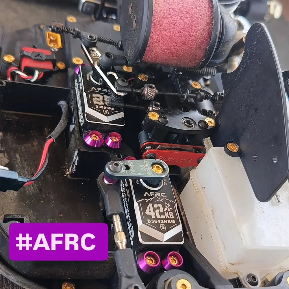 AFRC 42kg HV IP67 Servo Brushless programmabile per TRXXXAS HORIZON HSP RC Car Boat Robot ecc. fai da te Upgrad