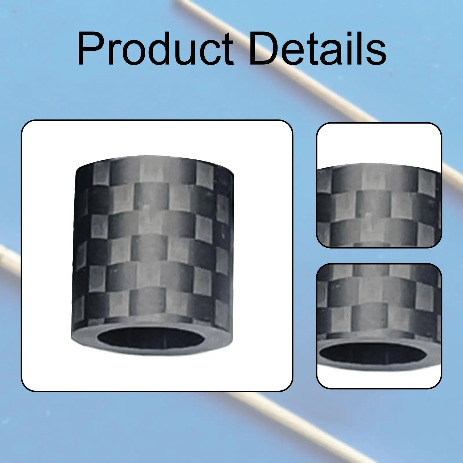 Billiard Cue Stick Ferrule, Repair Accessories, Billiard Cue Tip Repair Replacement, Pool Stick Tip Diameter 7.5mm-8mm