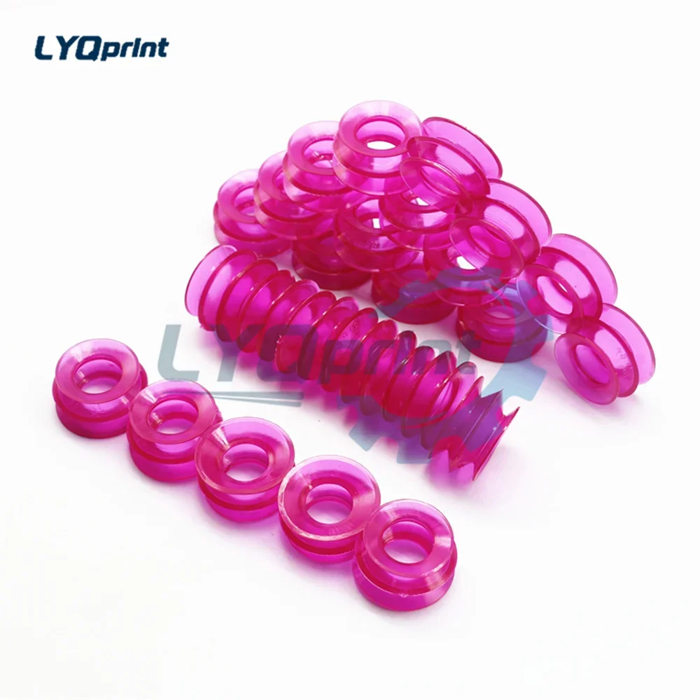 Offset Printing Machine Man Roland Three-layer nozzle Paper Sucker Cup Roland 300 700 705 Silicone Suction Organ nozzle 50pcs