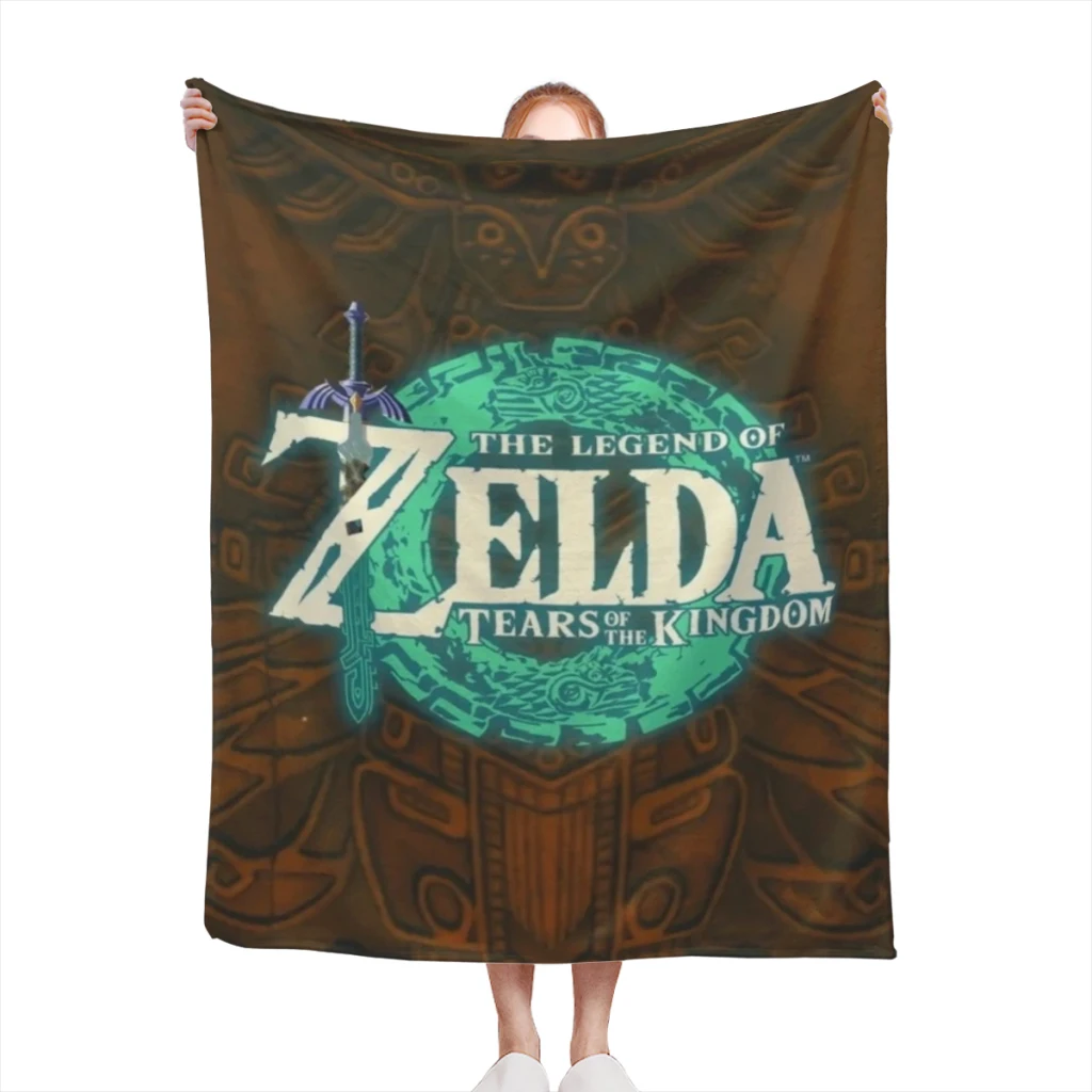 

A-Zelda Medium Blanket Soft comforter sets throw for Couch Warm Flannel Blankets Bedroom Décor