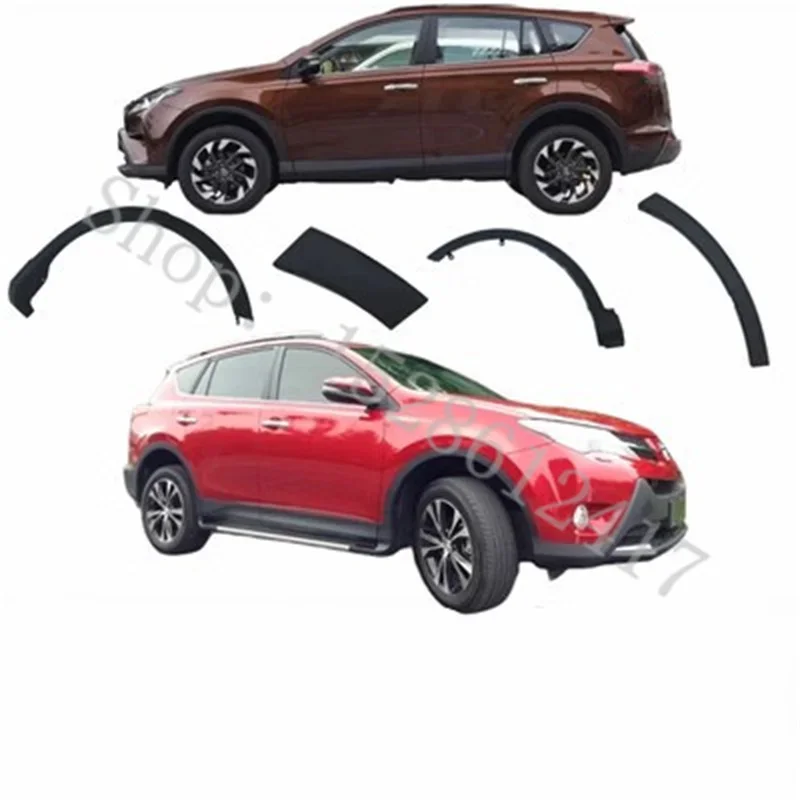 

Car Styling for Toyota RAV4 RAV 4 2016-2018 Accessories Car Wheel Fender flares Wheel Extension Wheel Arches Plastic trim