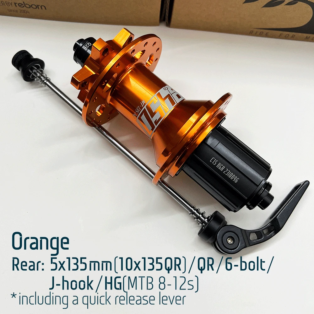 Koozer 450 rear HG MS XD 8-12s Speed 120 Clicks 28H 32 Hole Cr-Mo