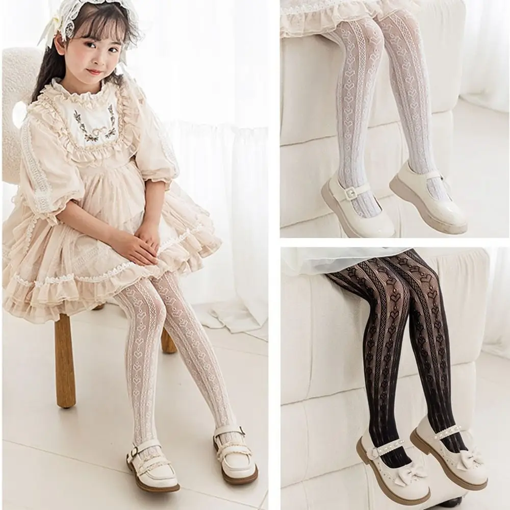 

New Nylon Mesh Pantyhose Girl Gift Fashion Children's Tights Elasticity Soft Hosiery Children