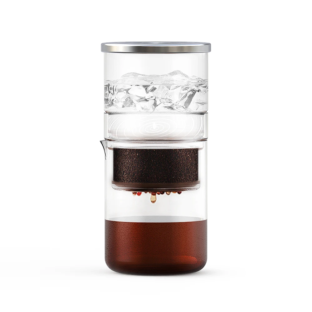 

Hot Sell Cold Brew Coffee Maker Dripper Coffee Maker French Press Drip Coffee Maker for Outdoor Office Indoor