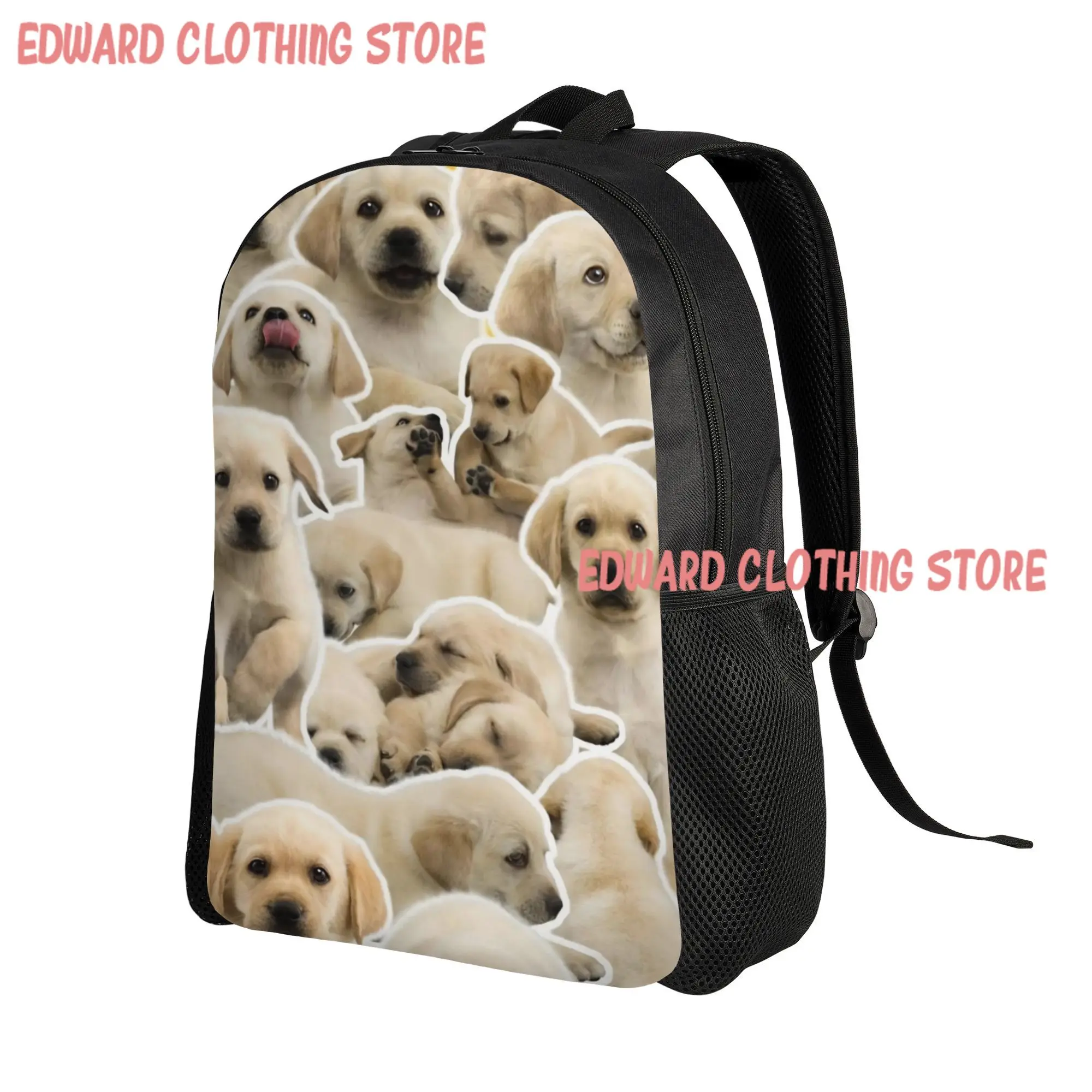 I love chihuahuas Backpack  Streetwear Backpacks Male Daily Print High School Bags High Quality Rucksack