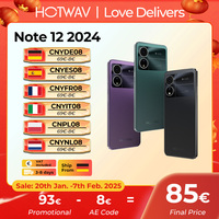 [Ship From Germany] HOTWAV Note 12 2024 Smartphone 6.8'' HD+ Android 14 6GB 128GB Mobile Phone 48MP 5160mAh Ultra-Thin Cellphone