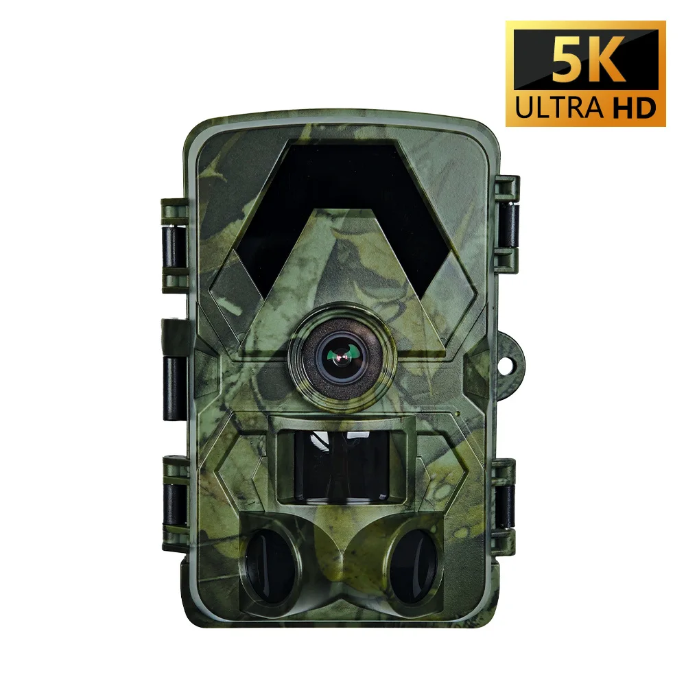 

New Outdoor Infrared Trail Wildlife Tracker Camera 5K 60MP IP66 Waterproof Day And Night Monitoring Hunting Game Camera