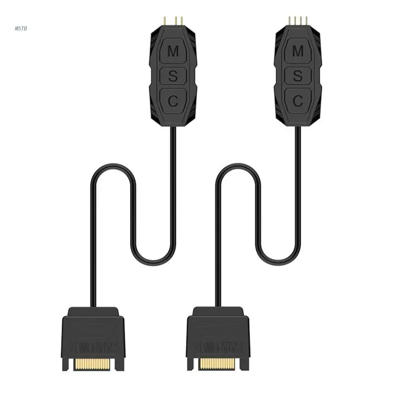 LED Intelligent Temperature Controller 5V 12V PWM Fan LED Light Speed Controller