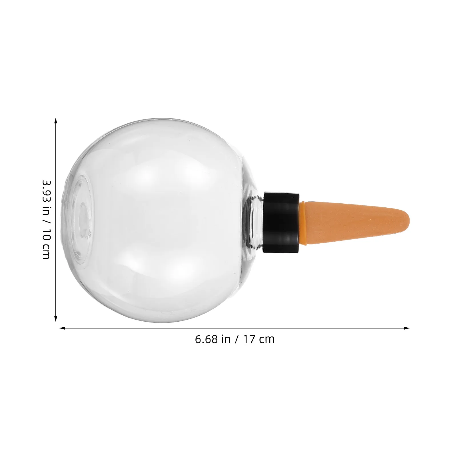 4Pcs Sphere Automatic Watering Globes Plastic Plant Waterer Bulbs Indoor Outdoor Self-Watering Devices for Garden Vacation Use