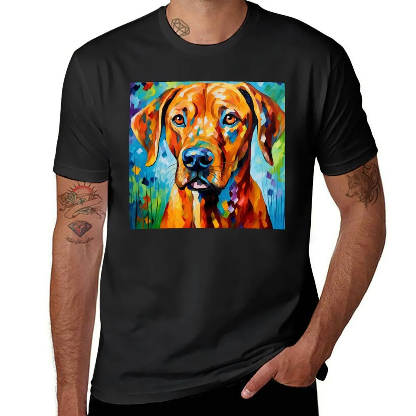 

A Rhodesian Ridgeback Journey T-Shirt sweat customs vintage clothes sublime heavyweight t shirts for men